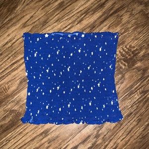 Star Print Tube Top